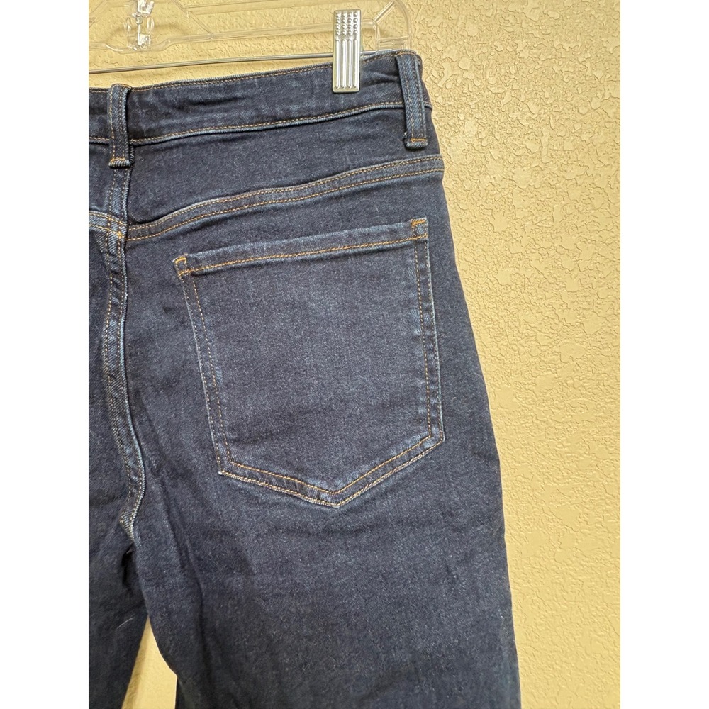 Quince Women’s Dark Blue Boot Cut Jeans - Classic Fit - Picture 7 of 8
